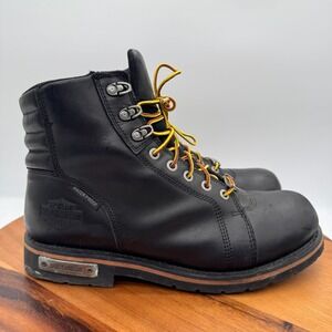 Harley Davidson Men's Size 13 Cranstons 5.5-Inch Waterproof Motorcycle Boots